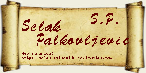 Selak Palkovljević vizit kartica